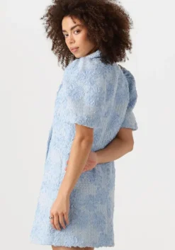 lichtblauwe notre-v mini jurk nv-fallon