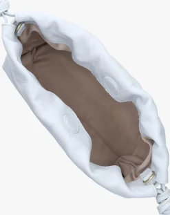 lichtblauwe notre-v schoudertas arela