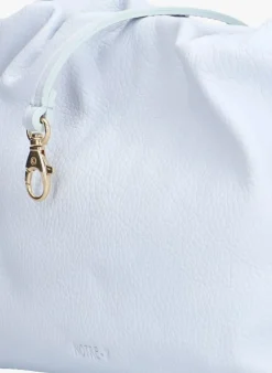 lichtblauwe notre-v schoudertas arela