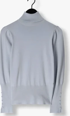 lichtblauwe nukus coltrui silvi pullover