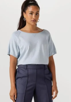 lichtblauwe nukus top anita top lurex