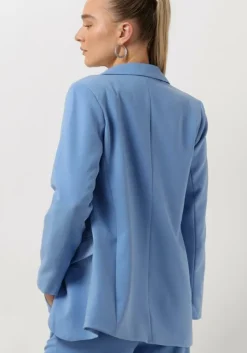 lichtblauwe object blazer objsigrid l/s blazer