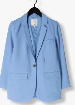lichtblauwe object blazer objsigrid l/s blazer