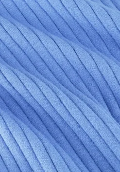 lichtblauwe object t-shirt objnoelle s/s knit t-shirt