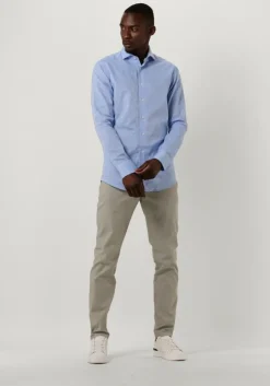 lichtblauwe porto milano klassiek overhemd lagos