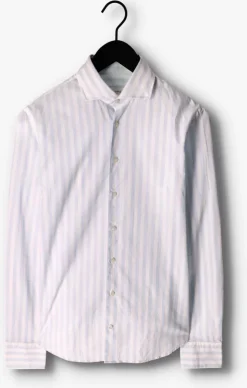 lichtblauwe profuomo casual overhemd ppuh10039