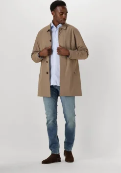 lichtblauwe profuomo klassiek overhemd fine twill - slim fit - non iron