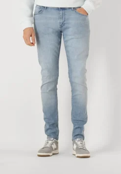 lichtblauwe pure path skinny jeans the jone skinny fit jeans