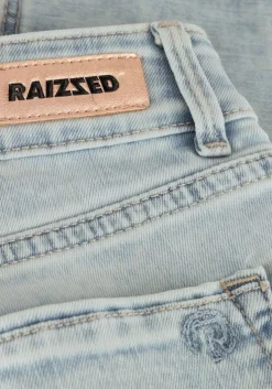 lichtblauwe raizzed shorts louisiana