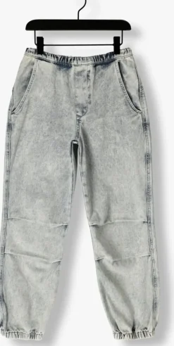 lichtblauwe raizzed slim fit jeans casablanca