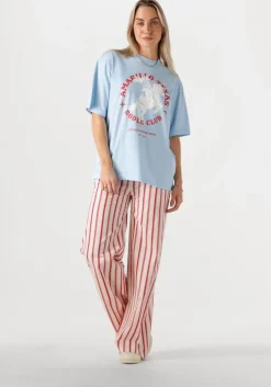 lichtblauwe refined department t-shirt maggy