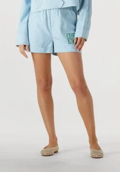 lichtblauwe refined department korte broek davida