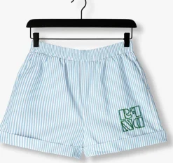 lichtblauwe refined department korte broek davida