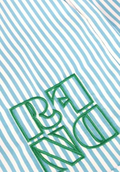 lichtblauwe refined department korte broek davida