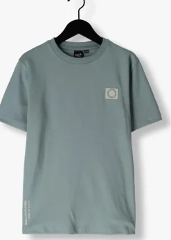 lichtblauwe rellix t-shirt oversized t-shirt rlx twill