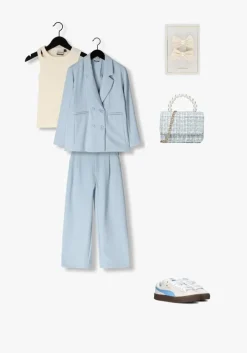 lichtblauwe retour blazer dolores