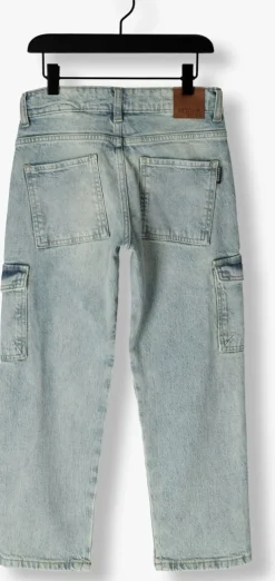 lichtblauwe retour cargobroeken stanley