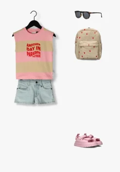 lichtblauwe retour shorts mette