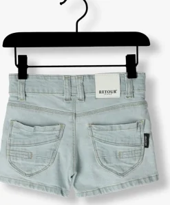 lichtblauwe retour shorts mette