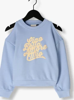 lichtblauwe retour sweater penny