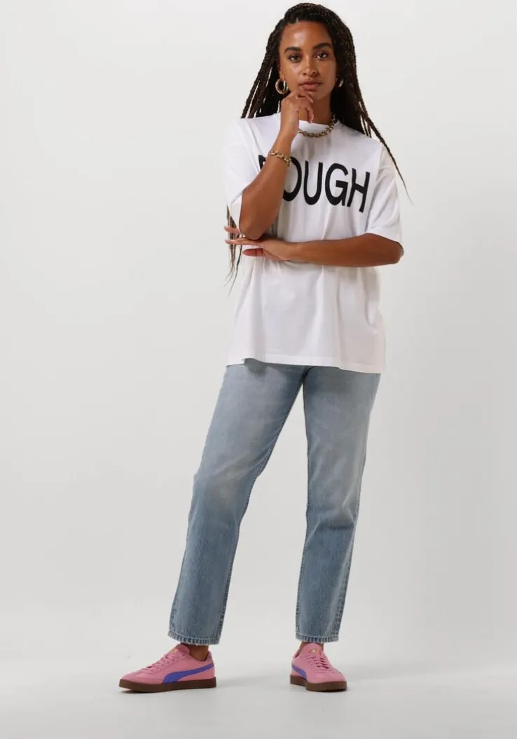 lichtblauwe rough studios straight leg jeans felix jeans