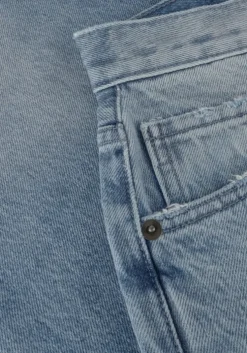 lichtblauwe rough studios straight leg jeans felix jeans