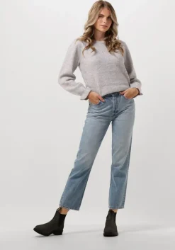 lichtblauwe rough studios straight leg jeans felix jeans