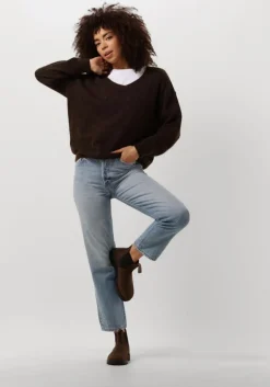 lichtblauwe rough studios straight leg jeans felix jeans