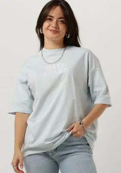 lichtblauwe rough studios t-shirt tubi tee