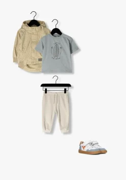 lichtblauwe rylee + cru t-shirt relaxed tee catch the wave