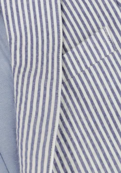 lichtblauwe scotch & soda colberts seersucker stripe blazer