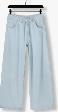 lichtblauwe second female wide jeans irvin denim jeans