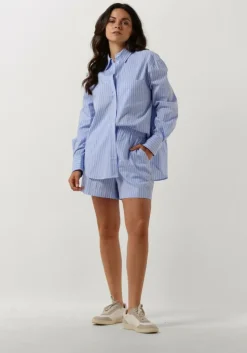 lichtblauwe second female korte broek amale shorts