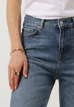 lichtblauwe selected femme slim fit jeans slfamy hw slim chambly blu jea