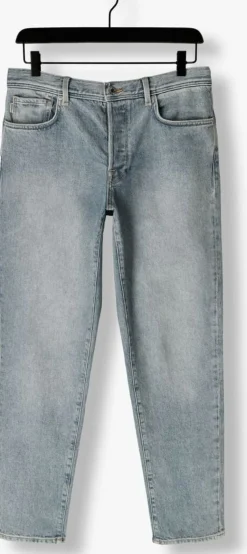 lichtblauwe selected homme straight leg jeans slh190-reg tape cole 3501 l.b wash jns