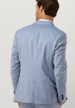 lichtblauwe selected homme colberts slhslim-cedric structure blz noos