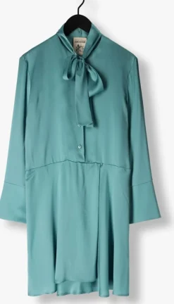 lichtblauwe semicouture mini jurk maya dress