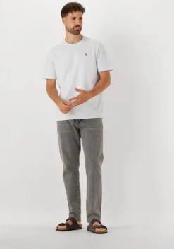 lichtblauwe strøm clothing t-shirt t-shirt