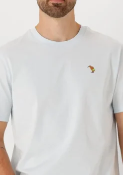 lichtblauwe strøm clothing t-shirt t-shirt