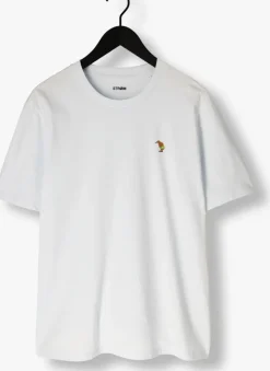 lichtblauwe strøm clothing t-shirt t-shirt