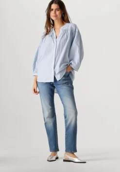 lichtblauwe summum tapered jeans tapered jeans soft