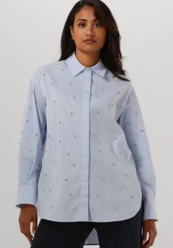 lichtblauwe suncoo blouses luz blouse