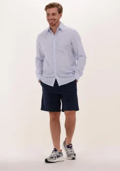 lichtblauwe tiger of sweden casual overhemd benjamins 9002