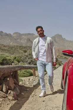 lichtblauwe tiger of sweden slim fit jeans pistolero