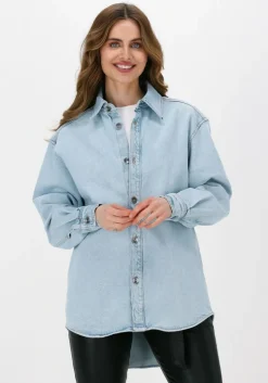 lichtblauwe tiger of sweden blouses kinna dnm