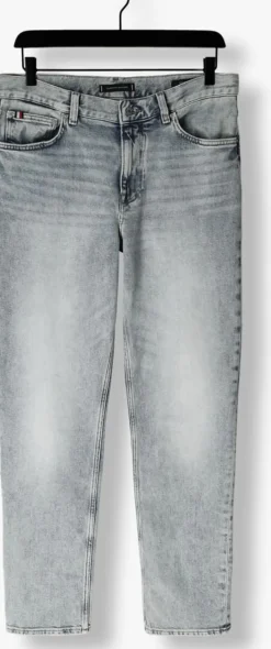 lichtblauwe tommy hilfiger straight leg jeans straight denton str century blue