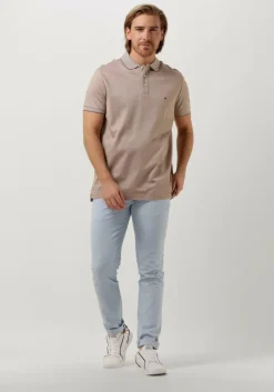 lichtblauwe tommy hilfiger chino bleecker chino 1985 pima cotton