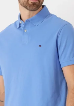 lichtblauwe tommy hilfiger polo 1985 regular polo
