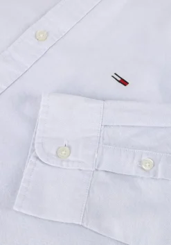 lichtblauwe tommy jeans casual overhemd tjm reg oxford shirt ext