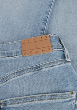 lichtblauwe tommy jeans flared jeans sylvia hgh flr ch0214